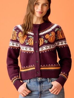 Old Navy x Disney Mickey Mouse Fair Isle Cardigan